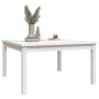 Mesa de jardín madera maciza pino blanco 82,5x82,5x45 cm de vidaXL, Mesas de jardín - Ref: Foro24-824121, Precio: 75,55 €, De...