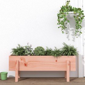 Arriate elevado jardín madera maciza abeto Douglas 101x30x38 cm en Macetas y jardineras | Comprar online en Foru.es