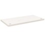Tablero de escritorio madera maciza de pino blanco 80x40x2,5 cm de vidaXL, Accesorios y productos para escritorios - Ref: For...