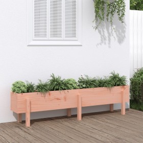 Arriate elevado jardín madera maciza abeto Douglas 160x30x38 cm en Macetas y jardineras | Comprar online en Foru.es