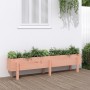 Arriate elevado jardín madera maciza abeto Douglas 160x30x38 cm en Macetas y jardineras | Comprar online en Foru.es