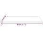 Solid pine wood desktop board 80x40x2.5 cm by vidaXL, Desk accessories and products - Ref: Foro24-824425, Price: 37,26 €, Dis...