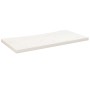Tablero de escritorio madera maciza de pino blanco 80x40x2,5 cm de vidaXL, Accesorios y productos para escritorios - Ref: For...
