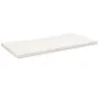 Tablero de escritorio madera maciza de pino blanco 80x40x2,5 cm de vidaXL, Accesorios y productos para escritorios - Ref: For...