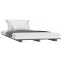 Estructura de cama madera maciza de pino gris 90x200 cm de vidaXL, Camas y somieres - Ref: Foro24-824550, Precio: 95,43 €, De...
