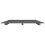 Estructura de cama madera maciza de pino gris 90x200 cm de vidaXL, Camas y somieres - Ref: Foro24-824550, Precio: 95,43 €, De...