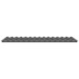 Estructura de cama madera maciza de pino gris 90x200 cm de vidaXL, Camas y somieres - Ref: Foro24-824550, Precio: 95,43 €, De...