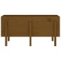 Arriate elevado de jardín madera pino marrón miel 121x50x57 cm en Macetas y jardineras | Comprar online en Foru.es