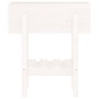 Jardinera madera maciza de pino blanco 62x30x69 cm en Macetas y jardineras | Comprar online en Foru.es
