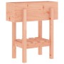 Jardinera madera maciza de abeto Douglas 62x30x69 cm en Macetas y jardineras | Comprar online en Foru.es