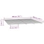 Estructura de cama de madera maciza de pino 200x200 cm de vidaXL, Camas y somieres - Ref: Foro24-824558, Precio: 118,46 €, De...