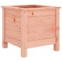 Jardinera madera maciza de abeto Douglas 40x40x39 cm en Macetas y jardineras | Comprar online en Foru.es
