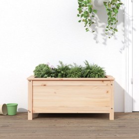 Jardinera madera maciza de pino 82,5x40x39 cm en Macetas y jardineras | Comprar online en Foru.es