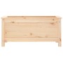 Jardinera madera maciza de pino 82,5x40x39 cm en Macetas y jardineras | Comprar online en Foru.es