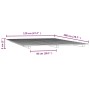 Estructura de cama madera maciza de pino blanco 120x200 cm de vidaXL, Camas y somieres - Ref: Foro24-824564, Precio: 94,00 €,...
