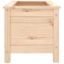 Jardinera madera maciza de pino 82,5x40x39 cm en Macetas y jardineras | Comprar online en Foru.es