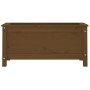 Jardinera madera maciza de pino marrón miel 82,5x40x39 cm en Macetas y jardineras | Comprar online en Foru.es