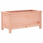 Jardinera madera maciza de abeto Douglas 82,5x40x39 cm en Macetas y jardineras | Comprar online en Foru.es