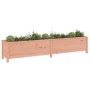 Arriate elevado de jardín madera abeto Douglas 199,5x40x39 cm en Macetas y jardineras | Comprar online en Foru.es