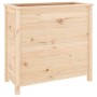Jardinera madera maciza de pino 82,5x40x78 cm en Macetas y jardineras | Comprar online en Foru.es