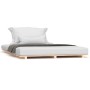 Estructura de cama madera maciza de pino 120x190 cm de vidaXL, Camas y somieres - Ref: Foro24-824598, Precio: 91,48 €, Descue...