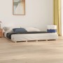 Estructura de cama de madera maciza de pino 160x200 cm de vidaXL, Camas y somieres - Ref: Foro24-824578, Precio: 120,99 €, De...