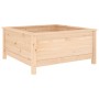 Jardinera madera maciza de pino 82,5x82,5x39 cm en Macetas y jardineras | Comprar online en Foru.es