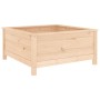 Jardinera madera maciza de pino 82,5x82,5x39 cm en Macetas y jardineras | Comprar online en Foru.es