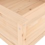 Jardinera madera maciza de pino 82,5x82,5x39 cm en Macetas y jardineras | Comprar online en Foru.es