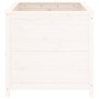 Jardinera madera maciza de pino blanco 82,5x82,5x78 cm en Macetas y jardineras | Comprar online en Foru.es