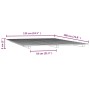 Estructura de cama madera maciza de pino negro 135x190 cm de vidaXL, Camas y somieres - Ref: Foro24-824612, Precio: 113,69 €,...