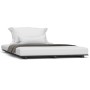 Estructura de cama de madera maciza de pino negro 140x190 cm de vidaXL, Camas y somieres - Ref: Foro24-824607, Precio: 114,14...