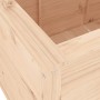 Arriate elevado de jardín madera maciza pino 119,5x82,5x78 cm en Macetas y jardineras | Comprar online en Foru.es