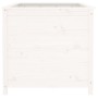 Arriate elevado de jardín madera de pino blanco 119,5x82,5x78cm en Macetas y jardineras | Comprar online en Foru.es