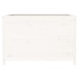Arriate elevado de jardín madera de pino blanco 119,5x82,5x78cm en Macetas y jardineras | Comprar online en Foru.es