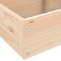 Jardinera de 4 niveles madera maciza de pino 80,5x79x36 cm en Macetas y jardineras | Comprar online en Foru.es