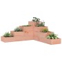 Jardinera de 4 niveles madera maciza Douglas 80,5x79x36 cm en Macetas y jardineras | Comprar online en Foru.es