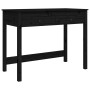 Escritorio con cajones madera maciza de pino negro 100x50x78 cm de vidaXL, Escritorios - Ref: Foro24-824647, Precio: 124,84 €...