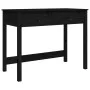 Escritorio con cajones madera maciza de pino negro 100x50x78 cm de vidaXL, Escritorios - Ref: Foro24-824647, Precio: 124,84 €...