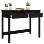 Escritorio con cajones madera maciza de pino negro 100x50x78 cm de vidaXL, Escritorios - Ref: Foro24-824647, Precio: 124,84 €...