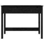 Escritorio con cajones madera maciza de pino negro 100x50x78 cm de vidaXL, Escritorios - Ref: Foro24-824647, Precio: 124,84 €...