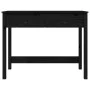 Escritorio con cajones madera maciza de pino negro 100x50x78 cm de vidaXL, Escritorios - Ref: Foro24-824647, Precio: 124,84 €...