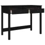 Escritorio con cajones madera maciza de pino negro 100x50x78 cm de vidaXL, Escritorios - Ref: Foro24-824647, Precio: 124,84 €...