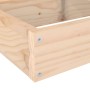 Jardinera de jardín de 4 niveles, 106 x 104,5 x 36 cm, madera maciza de pino en Macetas y jardineras | Comprar online en Foru.es