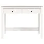 Escritorio con cajones madera maciza de pino blanco 100x50x78cm de vidaXL, Escritorios - Ref: Foro24-824644, Precio: 118,39 €...