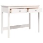 Escritorio con cajones madera maciza de pino blanco 100x50x78cm de vidaXL, Escritorios - Ref: Foro24-824644, Precio: 117,93 €...