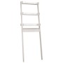 Estante de baño madera maciza de pino blanco 63,5x32x179 cm de vidaXL, Toalleros - Ref: Foro24-824654, Precio: 55,12 €, Descu...