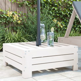 Cubierta para base de sombrilla madera maciza de pino blanco en Bases para sombrillas | Comprar online en Foru.es