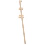 Estante de baño madera maciza de pino 63,5x32x179 cm de vidaXL, Toalleros - Ref: Foro24-824653, Precio: 51,24 €, Descuento: %