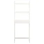 Estante de baño madera maciza de pino blanco 63x26x171 cm de vidaXL, Toalleros - Ref: Foro24-824659, Precio: 86,27 €, Descuen...